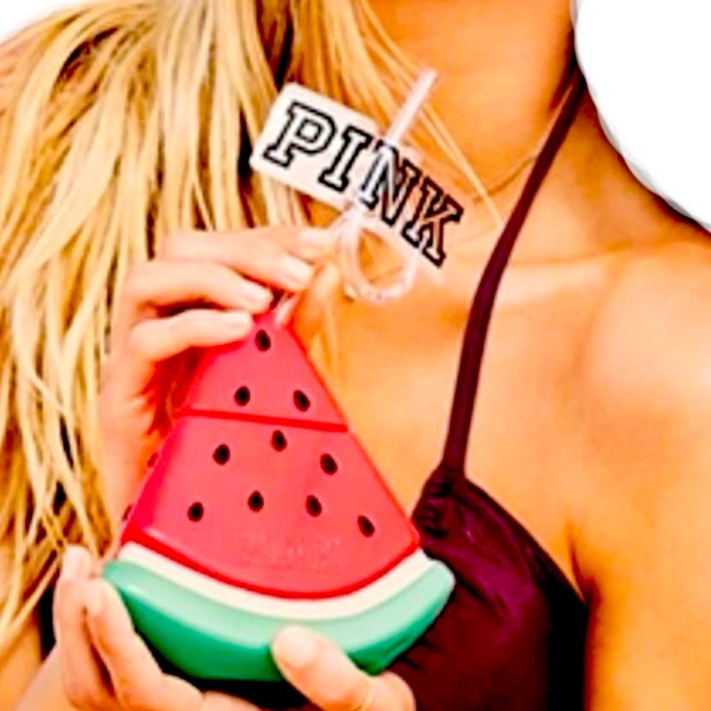 PINK VICTORIA’S SECRET  Watermelon Cup Water